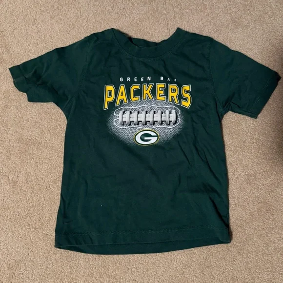 Green Bay Packers Kids Shirts Bundle Set - 4 / 4T - Picture 3 of 7